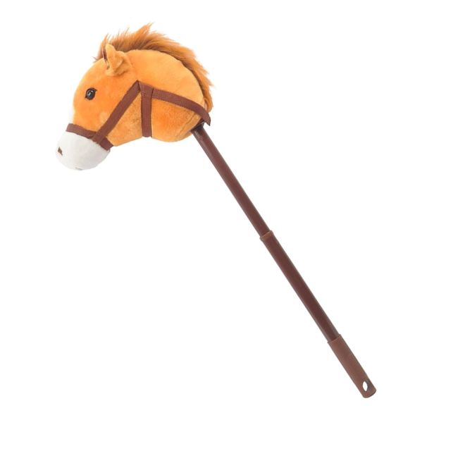 Showman Couture Adjustable Plush Stick Horse No Sound Effects #3