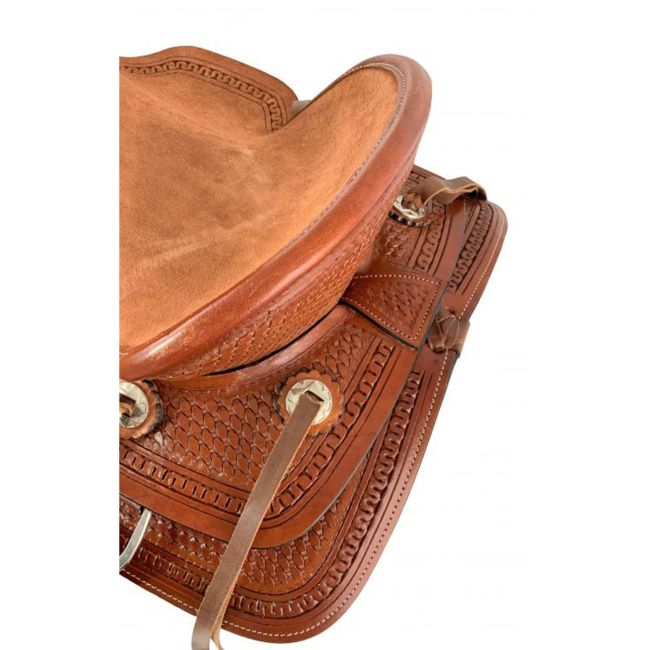 Economy Hard Seat Roper Pony&#47;Youth Saddle - 12 Inch #2