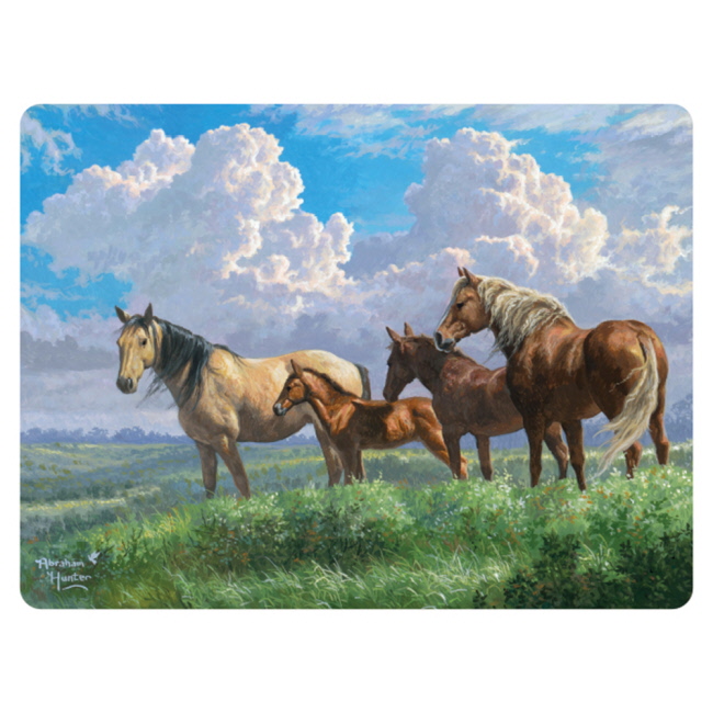 Cloudbreak Pasture Tempered Glass Cutting Board