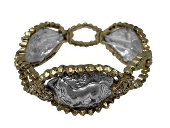 Vintage Concho Stretch Bracelet