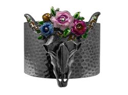 Western Steer-head Cuff Bracelet