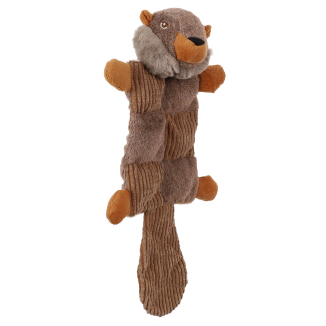 Plush Dog Toy Squirrels with squeaker and crinkle #3