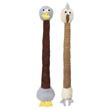 Extend-a-Bird Squeaker Plush Dog Toy