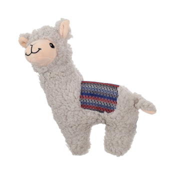 Buckaroo Llama Plush Squeaky Dog Toy