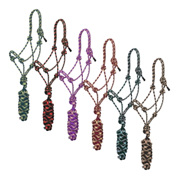 Assorted Diamond Cowboy Knot Halter - Mini/Small Pony