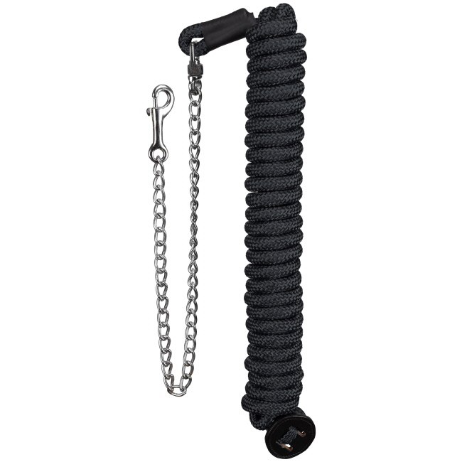 Showman 25' Round Braid Lunge Line with 28" Chain #2