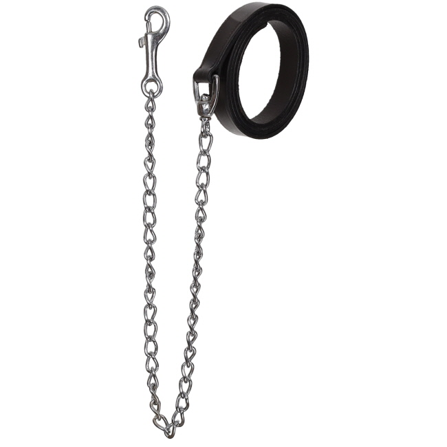 Silver Floral Leather Show Halter with Lead - Average #3