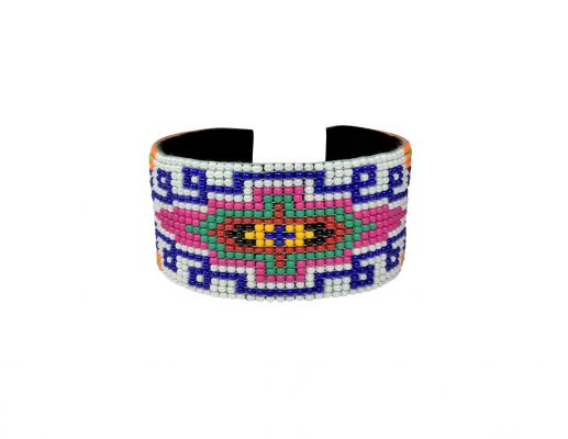 Southwest Beaded Multi-Color Cuff Bracelet