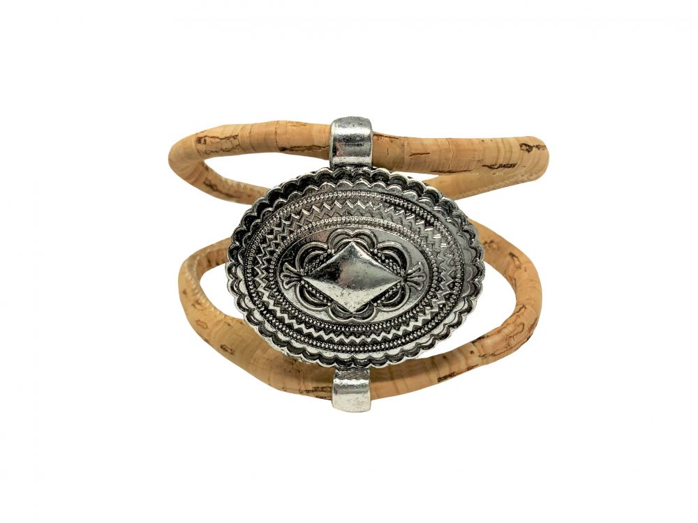 Southwest design concho bracelet