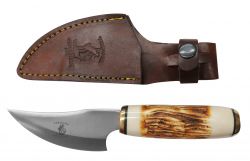 The Bone Collector 9.25" Fixed blade knife with bone handle