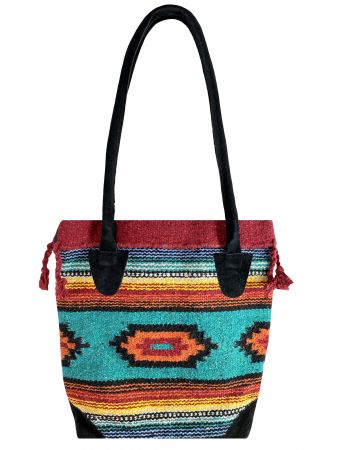 Showman Cotton&#47;Acrylic Southwest Design Saddle Blanket Bag