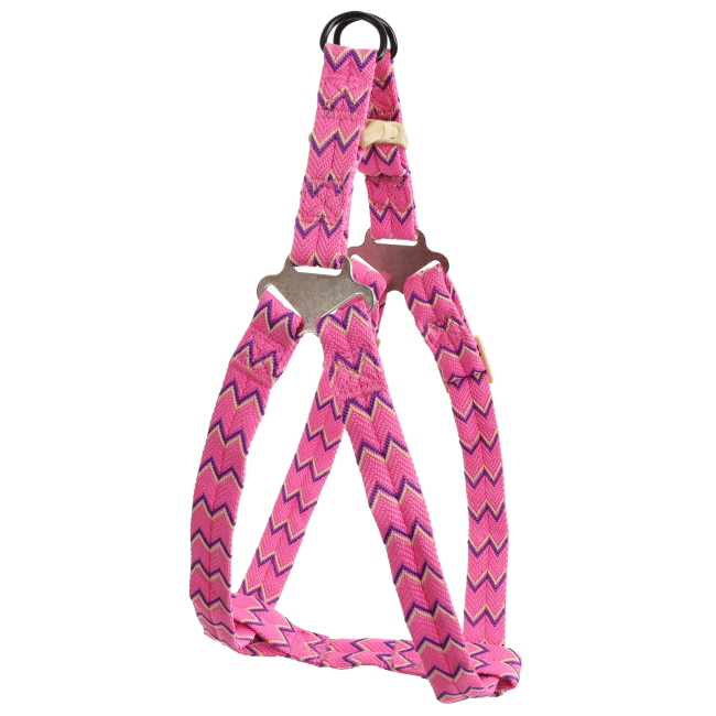 Zig-Zag Dog Harness and Leash Set - Large #2