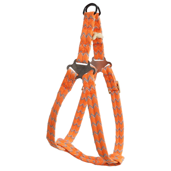 Zig-Zag Dog Harness and Leash Set - Large #4