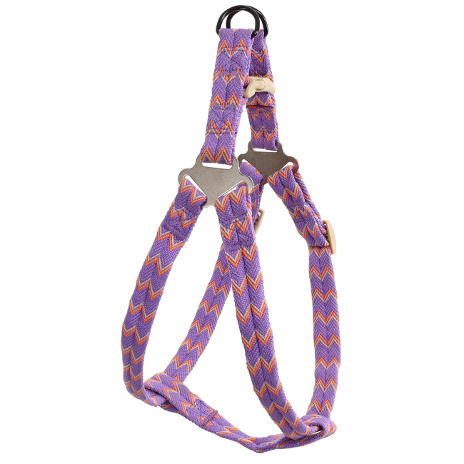 Zig-Zag Dog Harness and Leash Set - Large #6