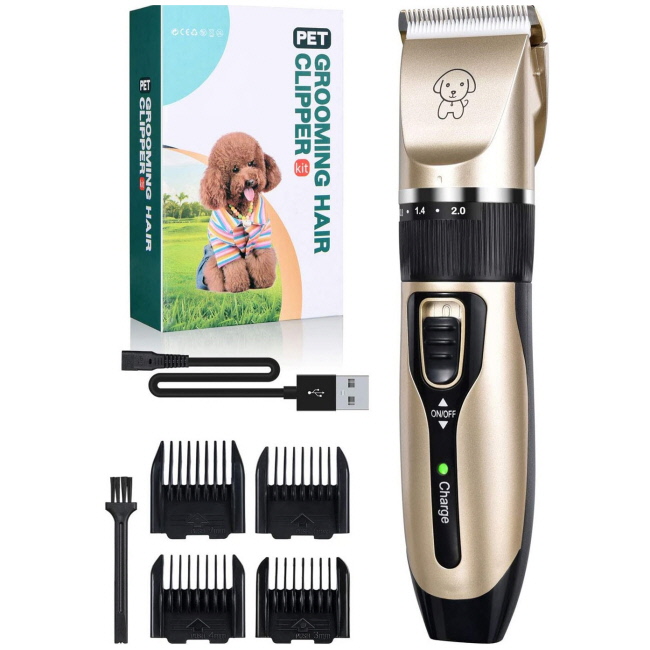 SilentGroom Pro Cordless Pet Clipper Kit #4