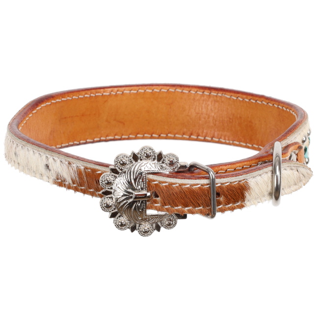 Showman Couture Rawhide Royale Dog Collar #3