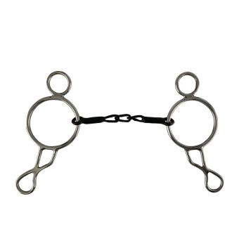 Showman Stainless Steel 5" Sweet Iron Mouth Wonder Bit