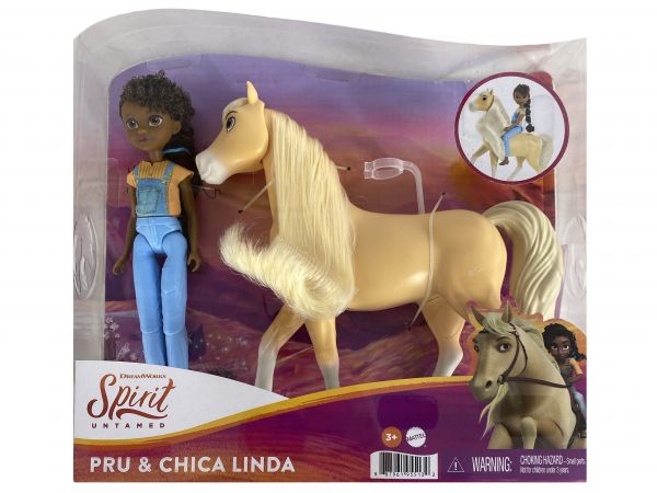'Pru &amp; Chica Linda' SPIRIT Horse and Rider Toy #2