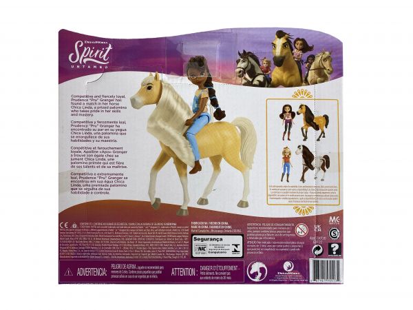 'Pru &amp; Chica Linda' SPIRIT Horse and Rider Toy #3