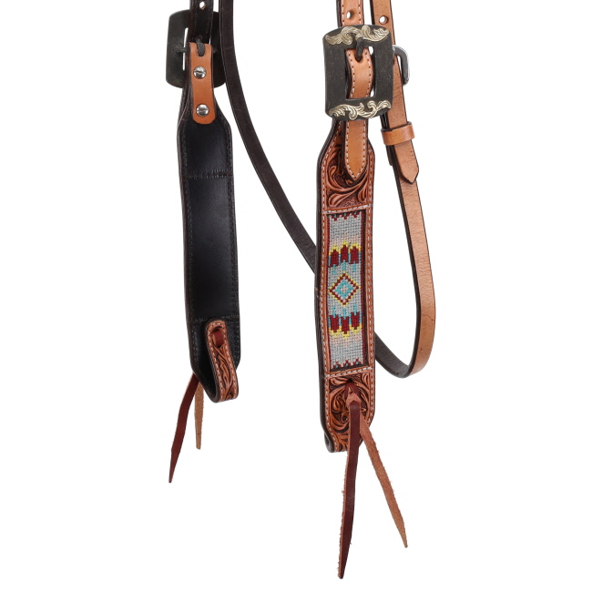 Showman Sunset Weave Browband Headstall #2