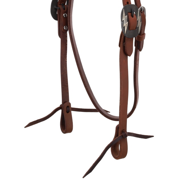 Showman Lightning Strike Browband Headstall #2
