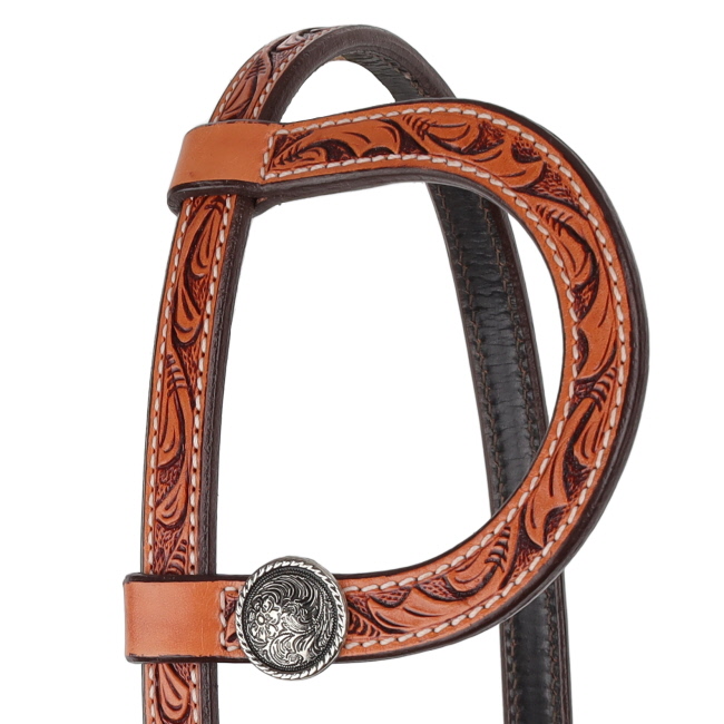 Showman Silver Range One Ear Headstall #2