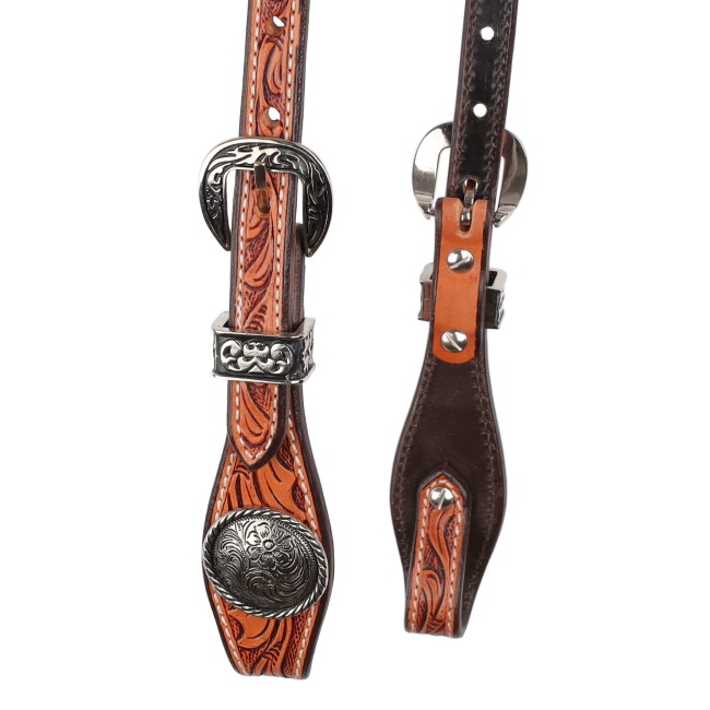 Showman Silver Range One Ear Headstall #3