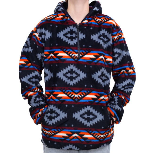 Black Mesa Quarter Zip Fleece Hoodie #3