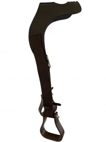 Leather Buddy Stirrup with Plastic Stirrups #3