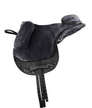 English Fleece Lined Bareback Saddle #2