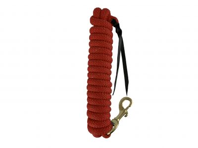 Showman 14' leather end nylon pro braid training lead #7