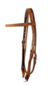 Showman Argentina Harness cow leather browband headstall. NO REINS INCLUDED