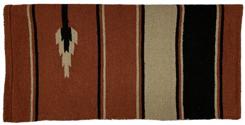 32" x 64" Acrylic top southwest design saddle blanket sold in assorted colors #6