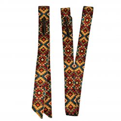 Showman Southwest Design Nylon tie strap and Off Billet set