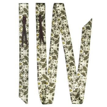 Showman Cow Print Nylon Tie Strap and Off Billet Set - Second Choice