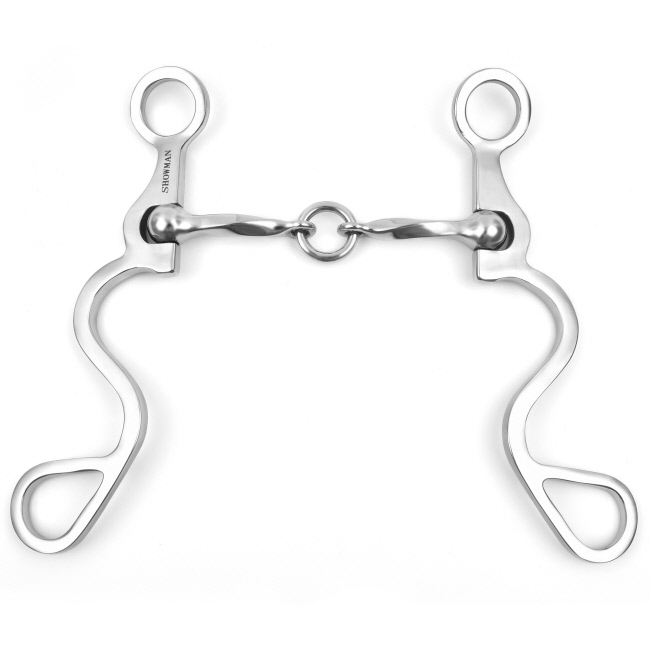 Showman Long S Shank with Jointed Slow Twist Life Saver