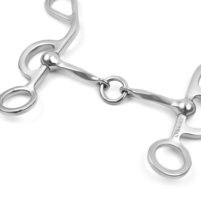 Showman Argentine Shank with Jointed Slow Twist Life Saver #2