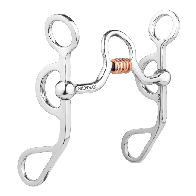Showman Argentine Shank with Medium Port Copper Rollers #2