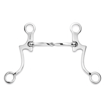 Showman Seven Shank with Slow Twist Snaffle