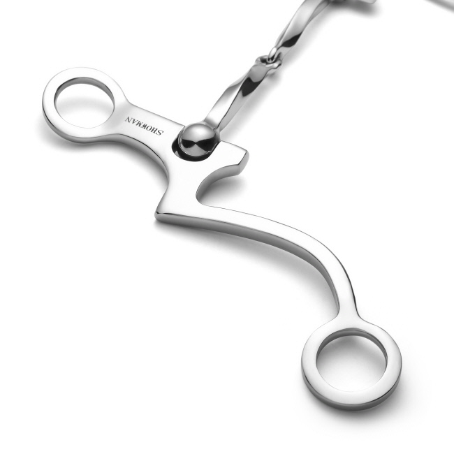 Showman Seven Shank with Slow Twist Snaffle #3