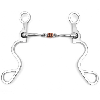 Showman Long S Shank with Smooth Dogbone