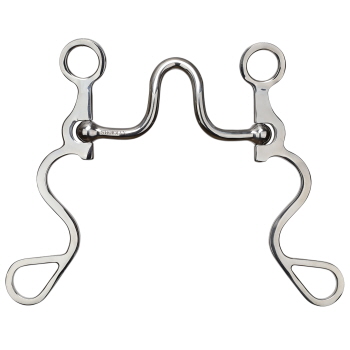 Showman Long S Shank with High Port Curb