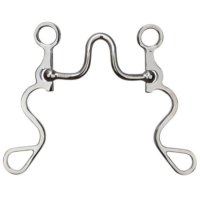 Showman Long S Shank with High Port Curb