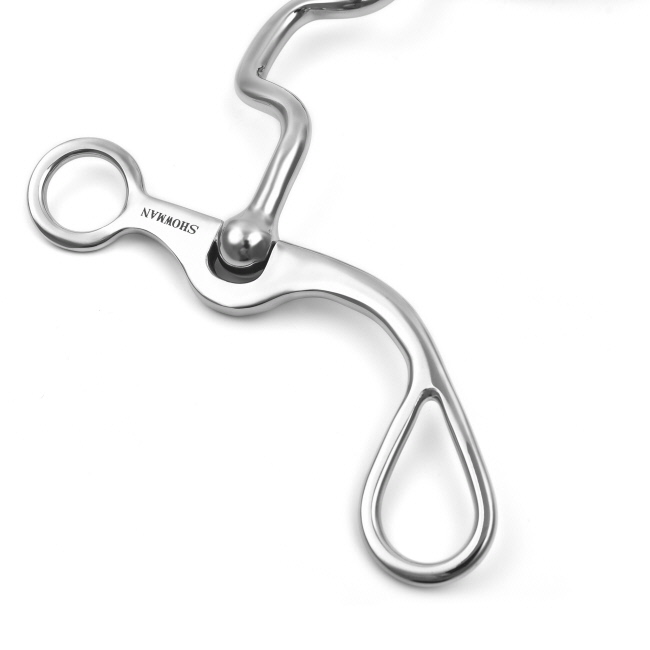 Showman Curved Shank with Flat Square Port #3