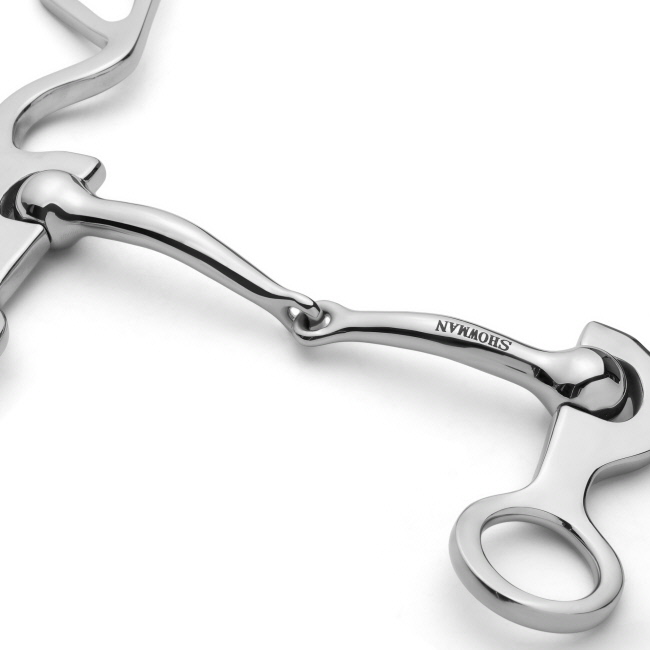 Showman S Shank with Smooth Snaffle #2
