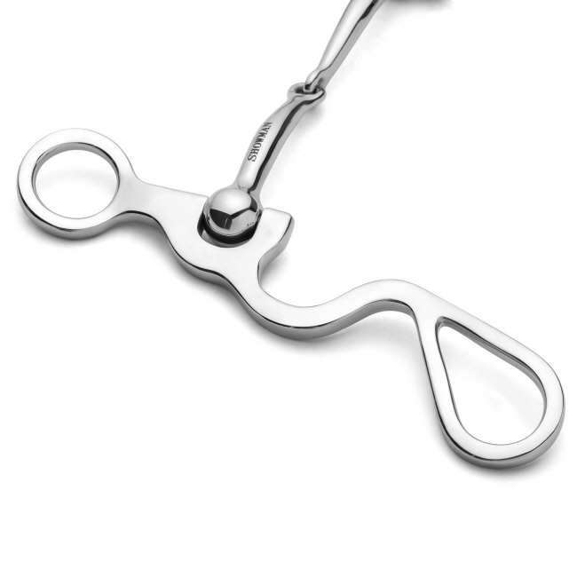 Showman S Shank with Smooth Snaffle #3