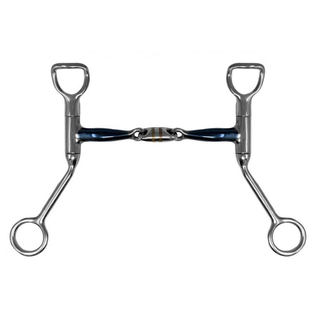 Showman Western Shank sweet iron lozenge bit