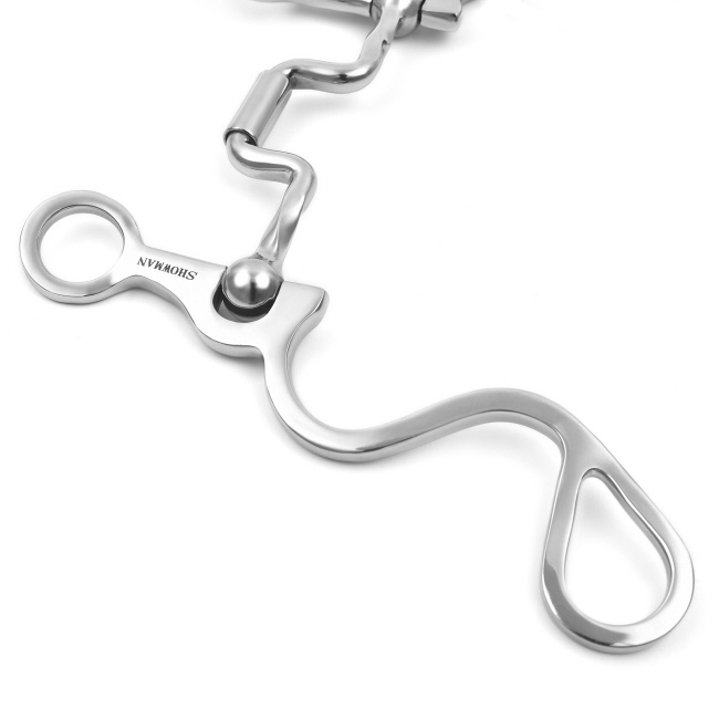 Showman Long S Shank with Slow Twist Correction Hinge #3