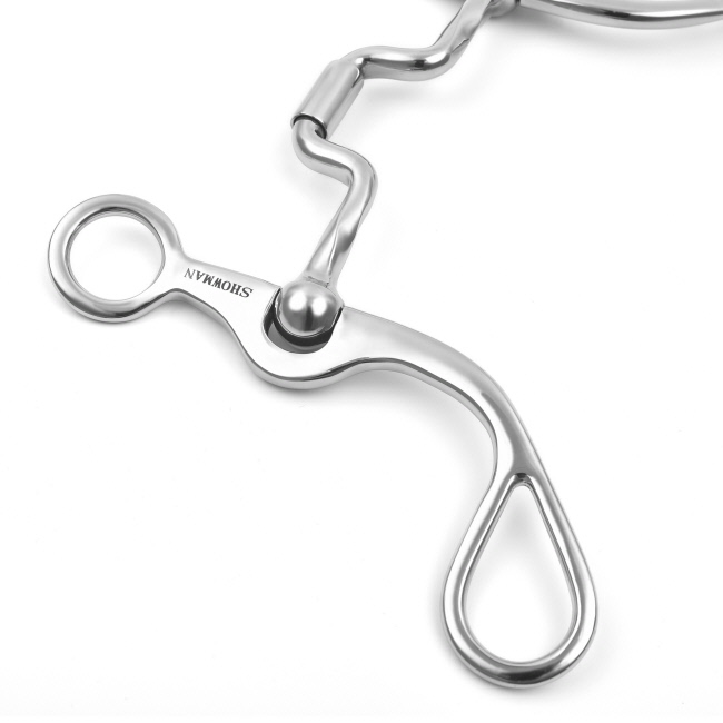 Showman Curved Shank with Slow Twist Correction Hinge Bit #3