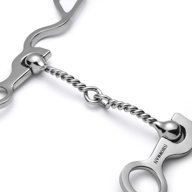 Showman S Shank with Twisted Wire Snaffle #2